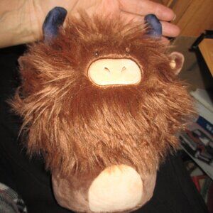 MEWAII 🐮 Brown Highland Cow Yak Plush NWT